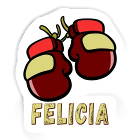 Aufkleber Boxhandschuh Felicia Image