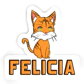 Autocollant Chat Felicia Image
