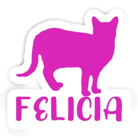 Katze Aufkleber Felicia Image