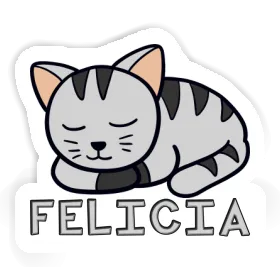 Chat Autocollant Felicia Image