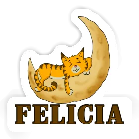 Felicia Autocollant Chat Image