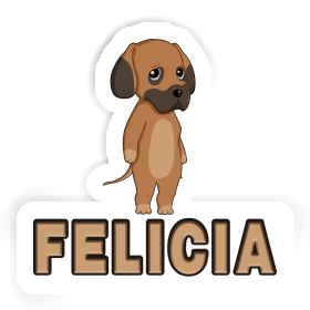 Autocollant Felicia  Grand Danois Image