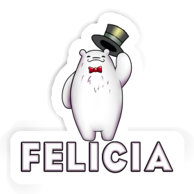 Felicia Aufkleber Eisbär Image