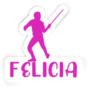 Autocollant Escrimeur Felicia Image