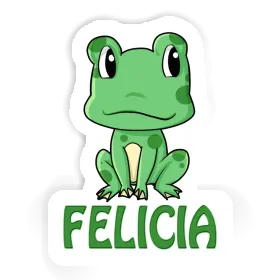 Grenouille Autocollant Felicia Image