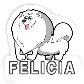 Chien Autocollant Felicia Image