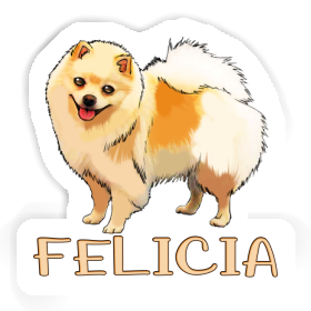 Autocollant Spitz allemand Felicia Image