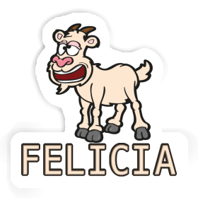 Felicia Sticker Ziege Image