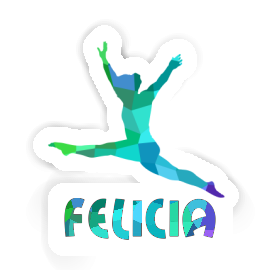 Autocollant Felicia Gymnaste Image