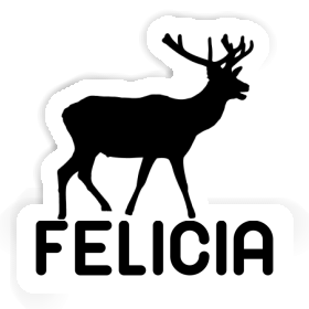 Aufkleber Felicia Hirsch Image