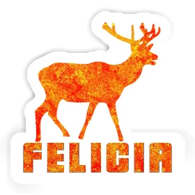 Aufkleber Felicia Hirsch Image