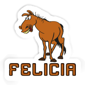 Cheval Autocollant Felicia Image