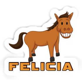 Cheval Autocollant Felicia Image