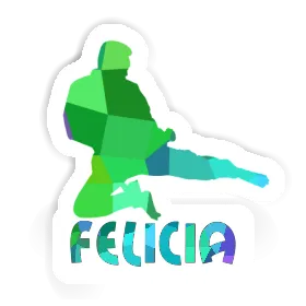 Sticker Karateka Felicia Image