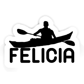 Autocollant Felicia Kayakiste Image
