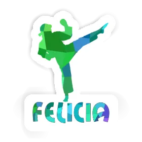 Felicia Sticker Karateka Image
