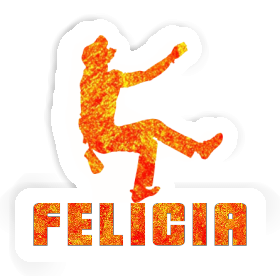 Kletterer Sticker Felicia Image