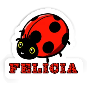 Coccinelle Autocollant Felicia Image