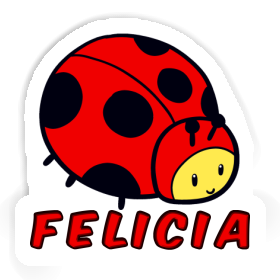 Felicia Autocollant Coccinelle Image