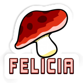 Felicia Autocollant Champignon Image