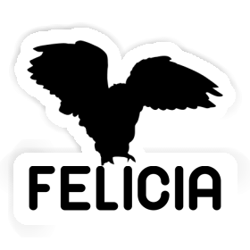 Hibou Autocollant Felicia Image