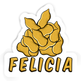 Felicia Autocollant Cacahuète Image