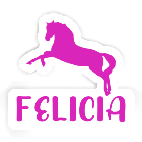 Cheval Autocollant Felicia Image