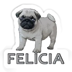 Felicia Autocollant Carlin Image