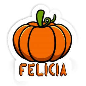 Autocollant Courge Felicia Image