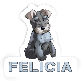 Autocollant Schnauzer Felicia Image