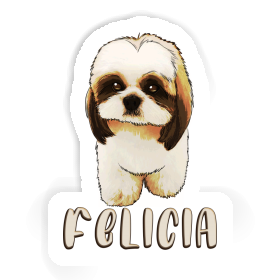 Shih Tzu Autocollant Felicia Image