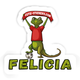 Autocollant Lézard Felicia Image