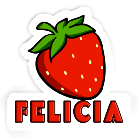 Autocollant Fraise Felicia Image