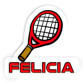Autocollant Raquette de tennis Felicia Image