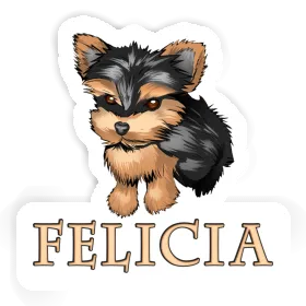 Terrier Autocollant Felicia Image
