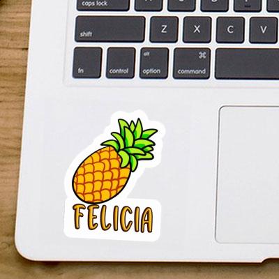 Ananas Aufkleber Felicia Laptop Image