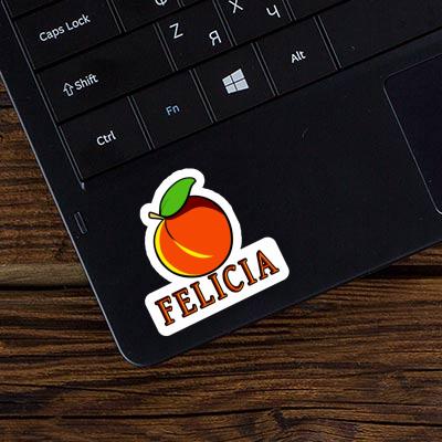 Autocollant Felicia Abricot Autocollant Felicia Abricot Image