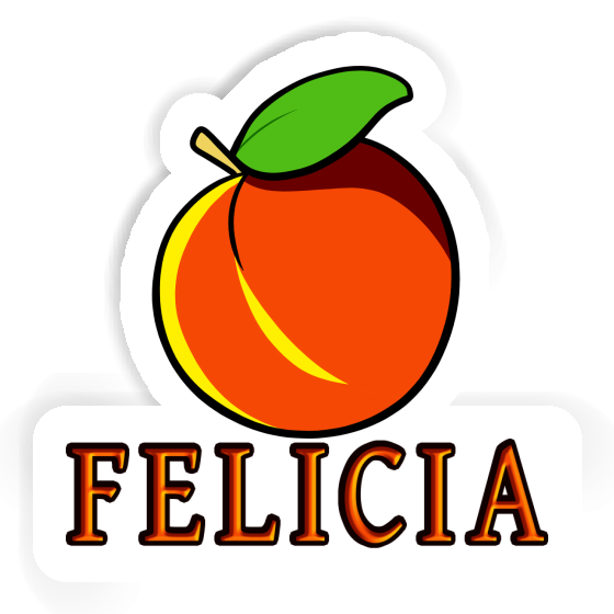 Autocollant Felicia Abricot Notebook Autocollant Felicia Abricot Notebook Image