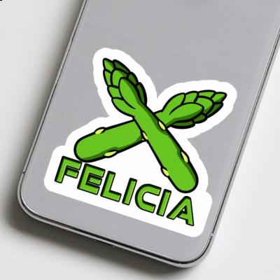 Autocollant Felicia Asperge Notebook Image