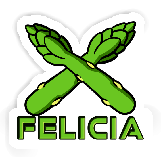 Autocollant Felicia Asperge Notebook Autocollant Felicia Asperge Gift package Image