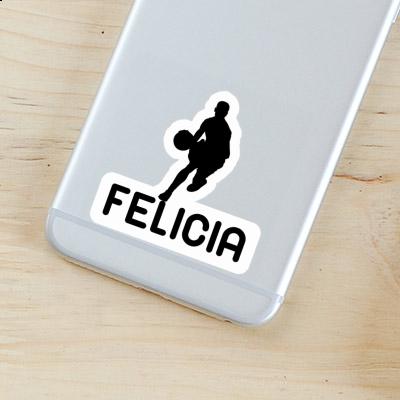 Aufkleber Basketballspieler Felicia Notebook Aufkleber Basketballspieler Felicia Gift package Image