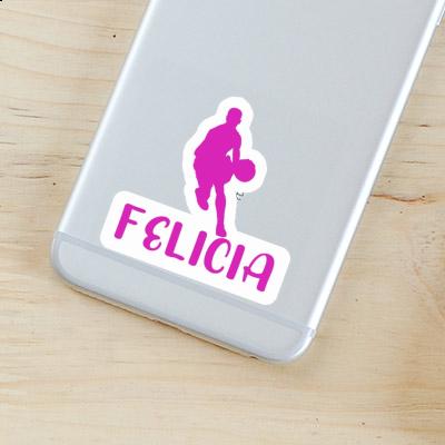 Felicia Sticker Basketball Player Felicia Sticker Basketball Player Image
