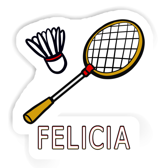 Sticker Badmintonschläger Felicia Notebook Sticker Badmintonschläger Felicia Notebook Image