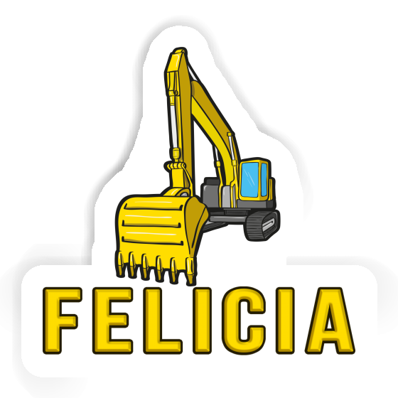 Pelleteuse Autocollant Felicia Laptop Image