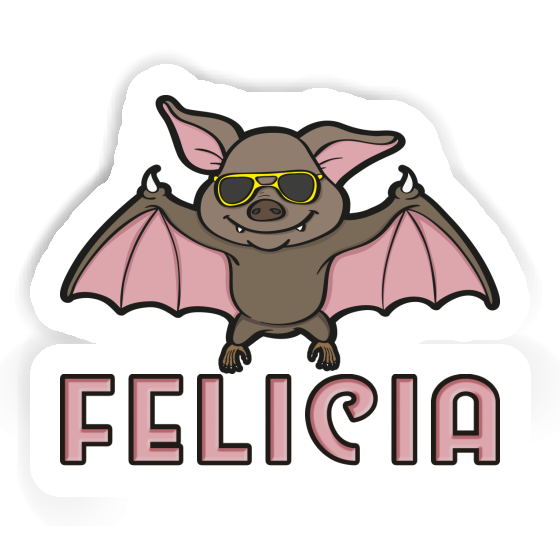 Felicia Autocollant Chauve-souris Notebook Felicia Autocollant Chauve-souris Notebook Image