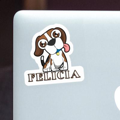 Beagle Autocollant Felicia Laptop Beagle Autocollant Felicia Laptop Image