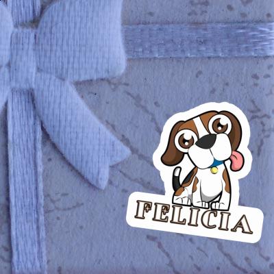 Aufkleber Beagle-Hund Felicia Notebook Aufkleber Beagle-Hund Felicia Notebook Image