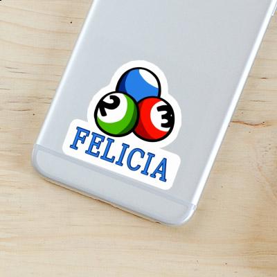 Billiard Ball Sticker Felicia Notebook Billiard Ball Sticker Felicia Gift package Image