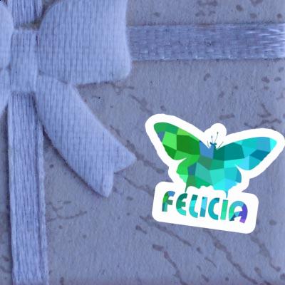 Schmetterling Aufkleber Felicia Notebook Schmetterling Aufkleber Felicia Gift package Image