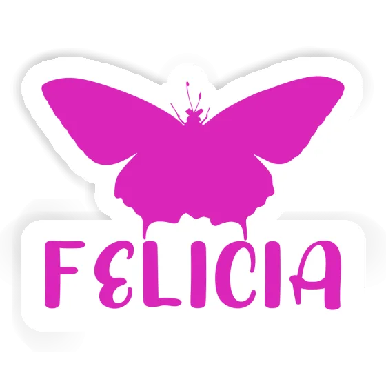 Sticker Felicia Schmetterling Notebook Sticker Felicia Schmetterling Gift package Image
